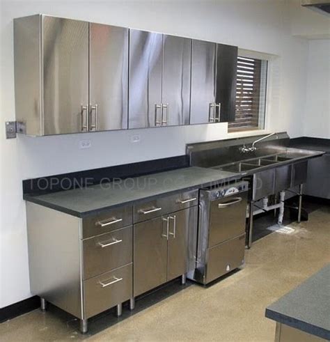 china stainless steel kitchen cabinet|affordable stainless steel cabinets.